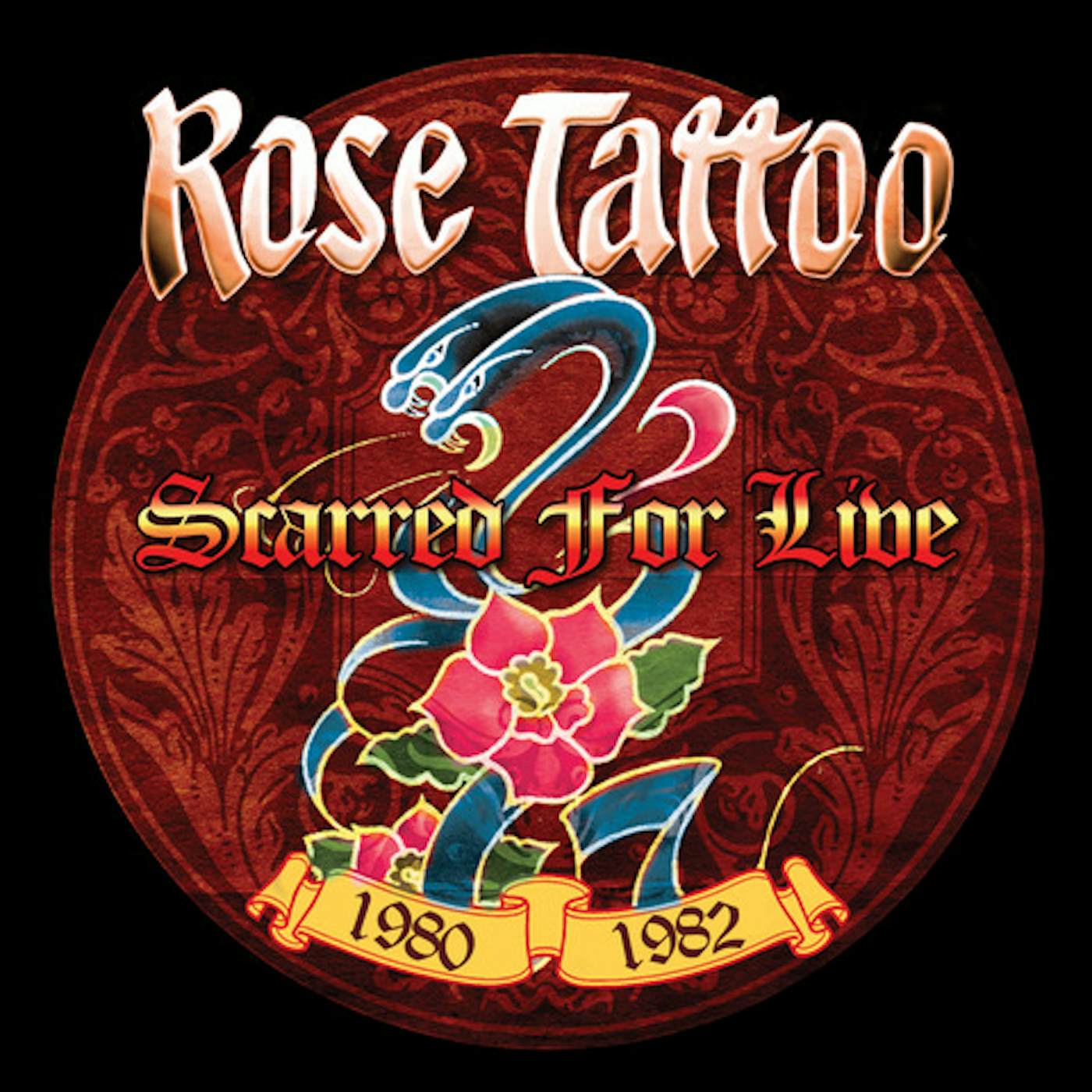 Rose Tattoo SCARRED FOR LIVE 1980-1982 CD