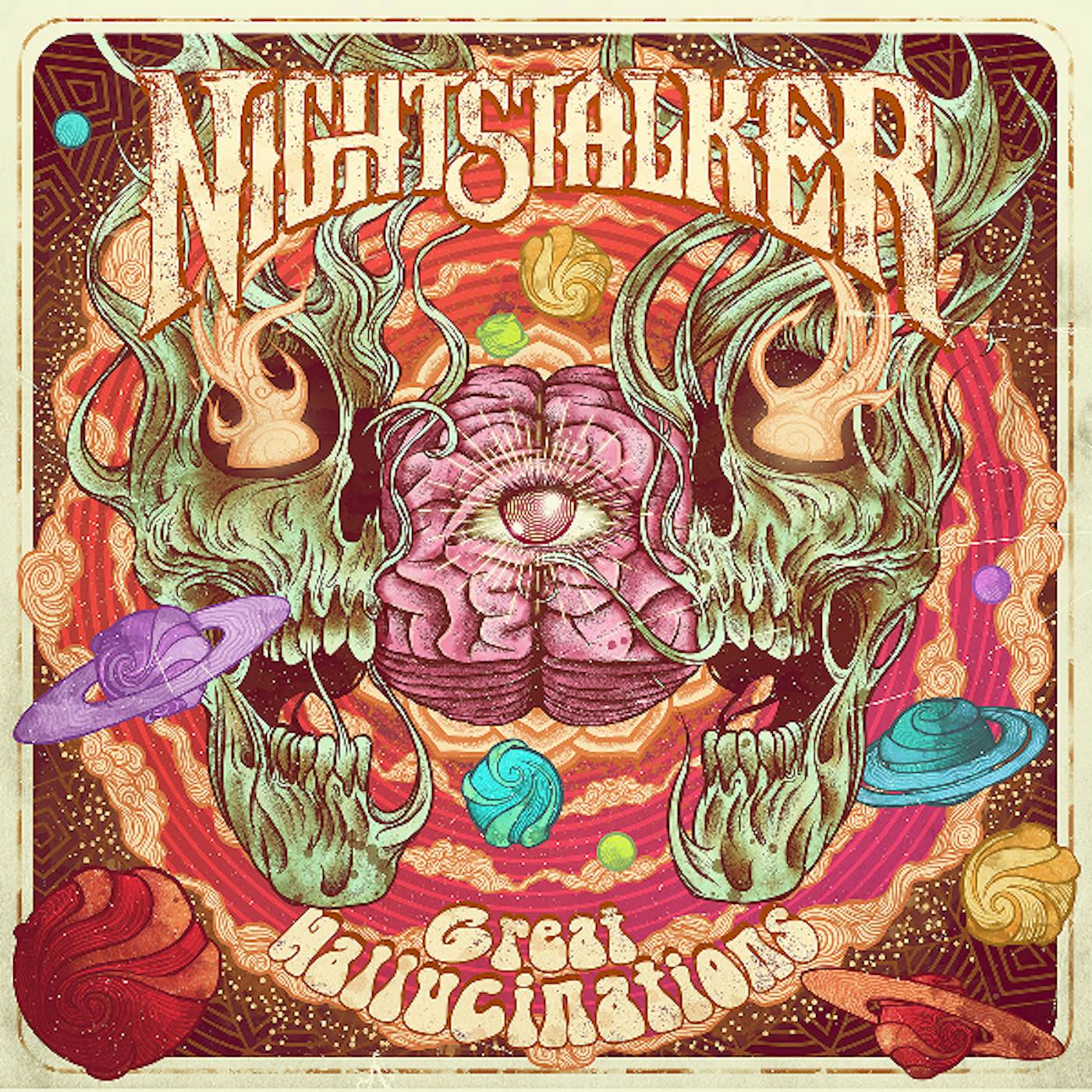 Nightstalker Great Hallucinations Vinyl Record