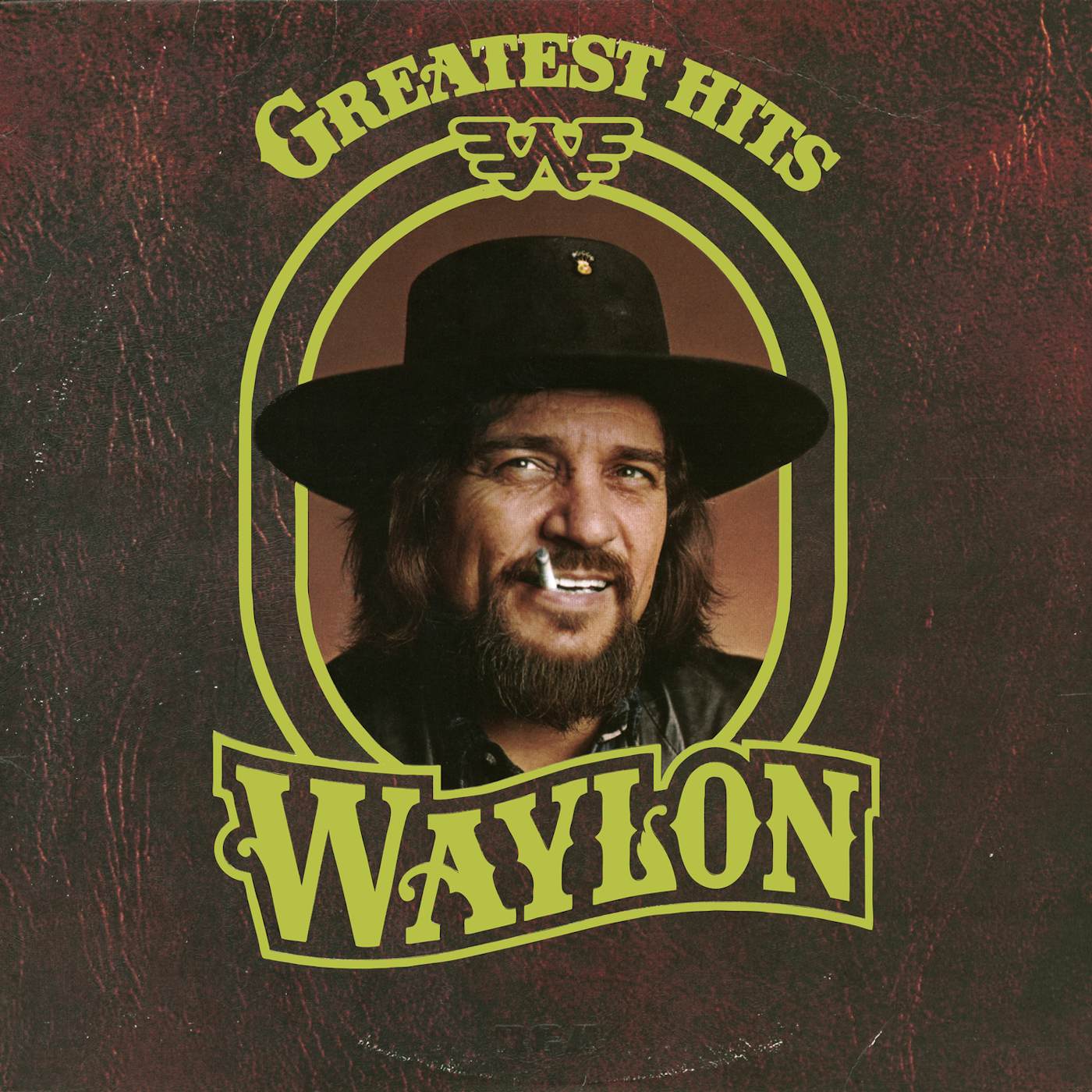 Waylon Jennings Greatest Hits Vinyl Record