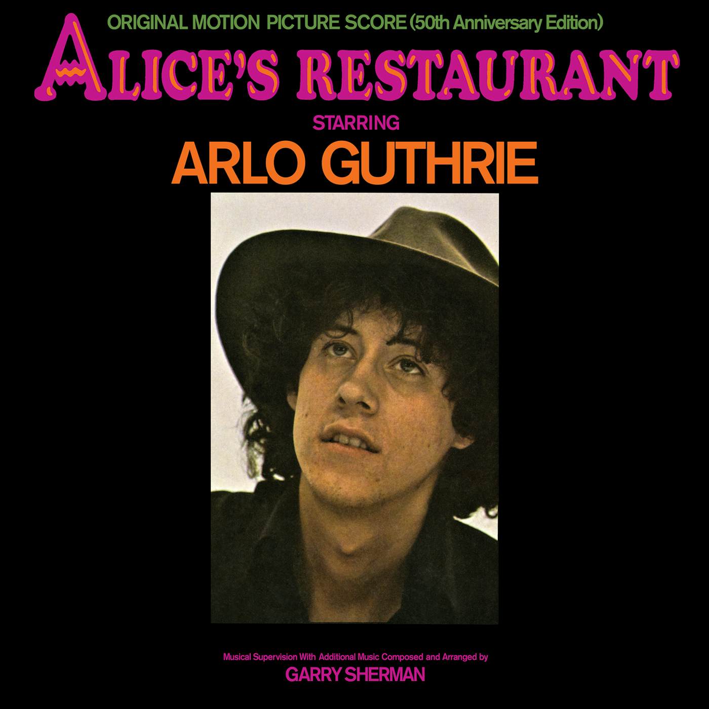 Arlo Guthrie ALICE'S RESTAURANT: ORIGINAL MGM MOTION PICTURE Vinyl Record