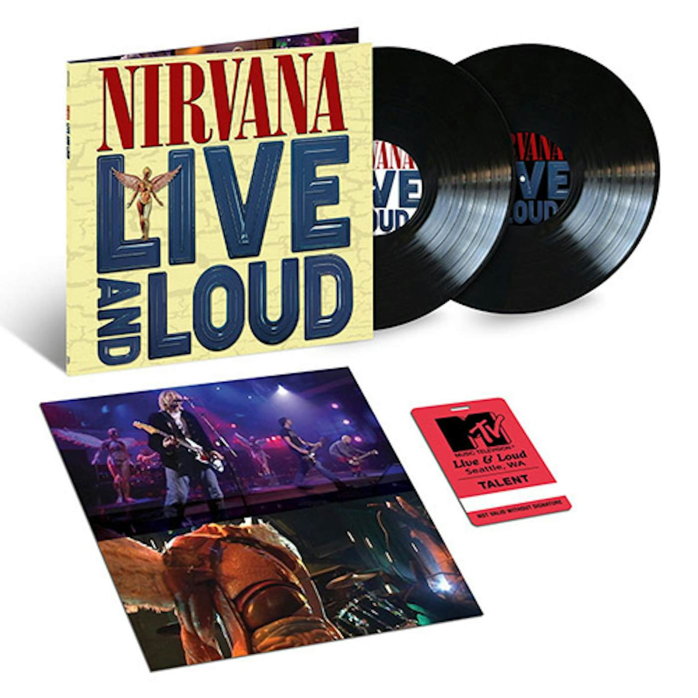 Nirvana Live and Loud Vinyl Record
