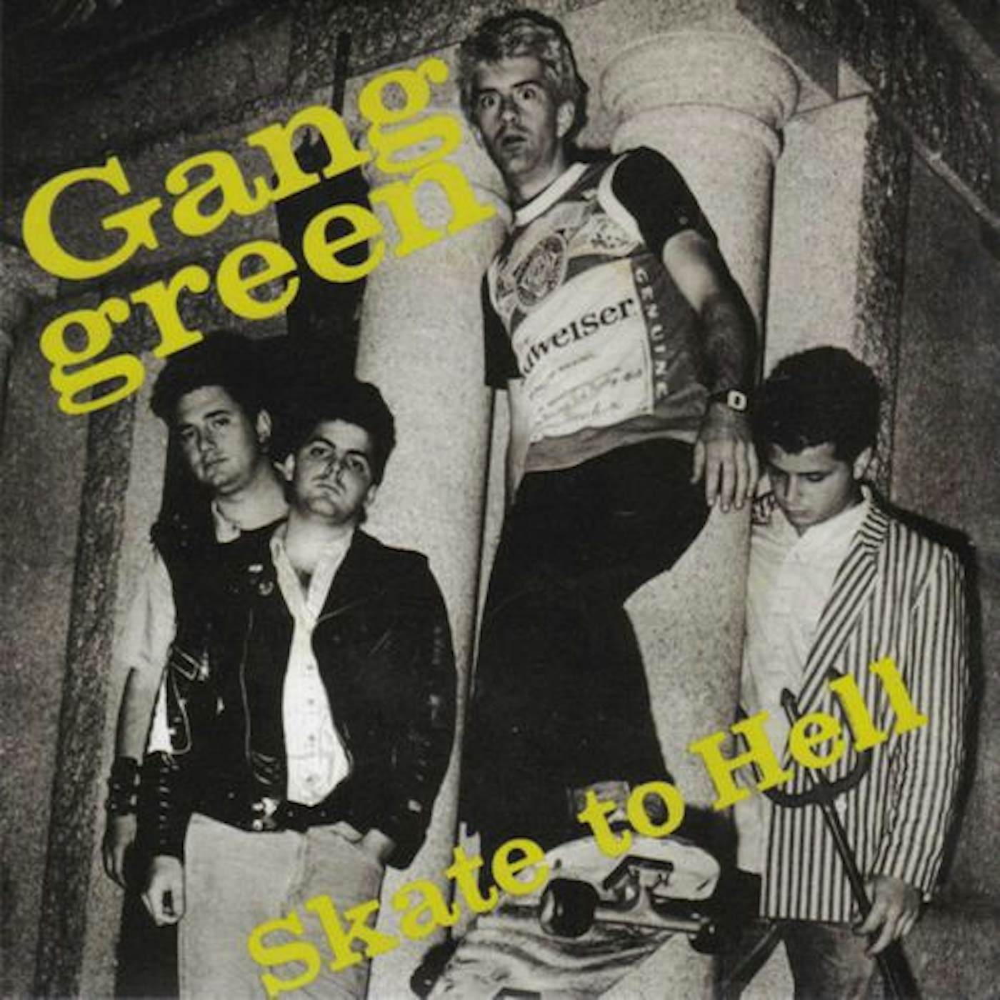 Gang Green SKATE TO HELL Vinyl Record