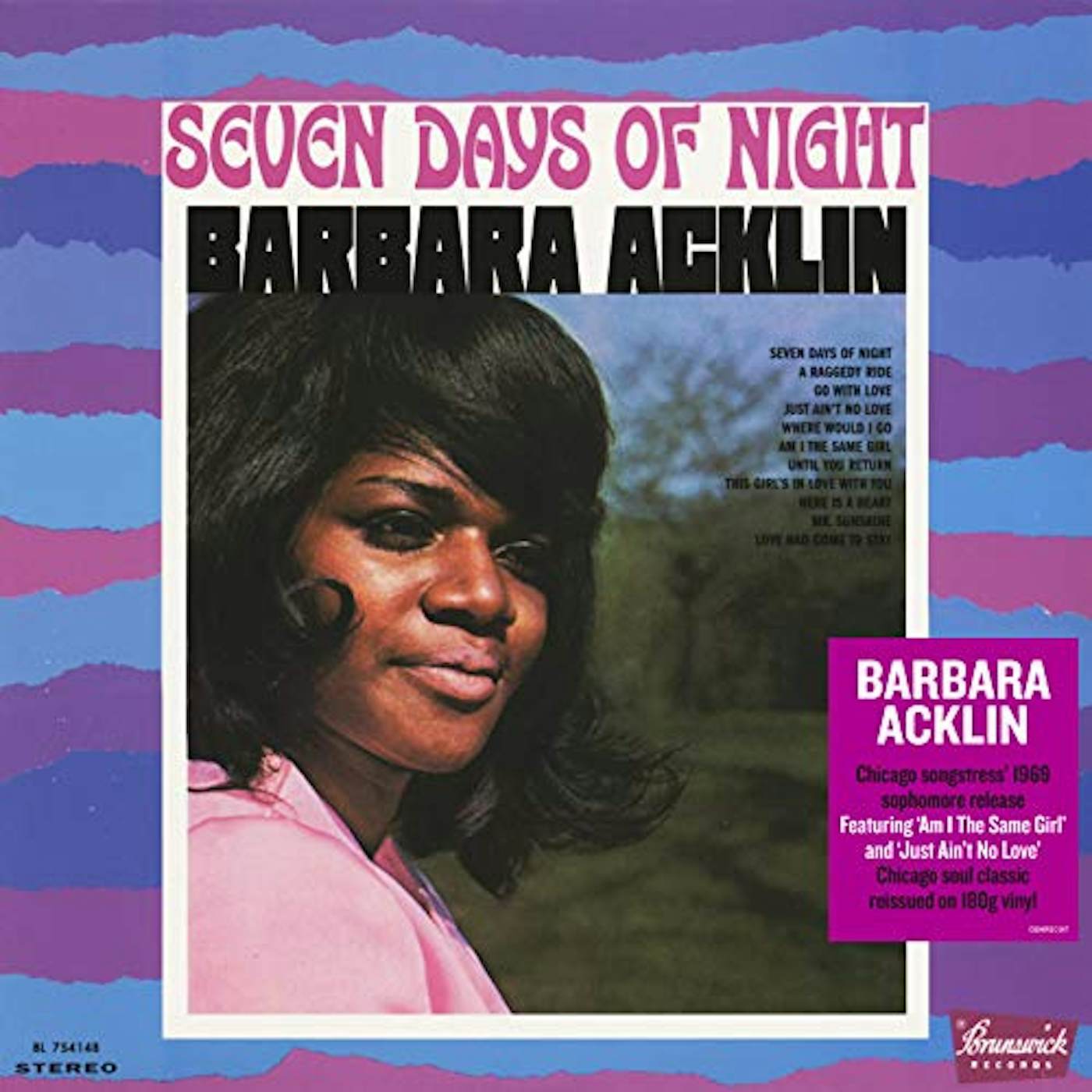 Barbara Acklin Seven Days of Night Vinyl Record