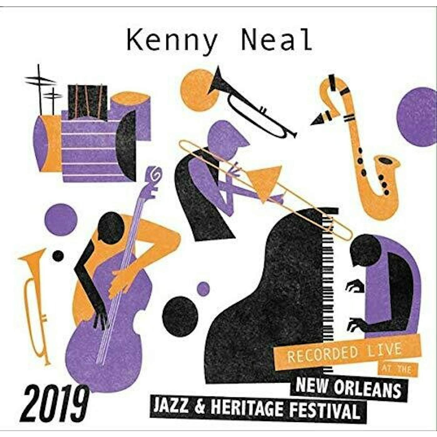 Kenny Neal LIVE AT JAZZFEST 2019 CD