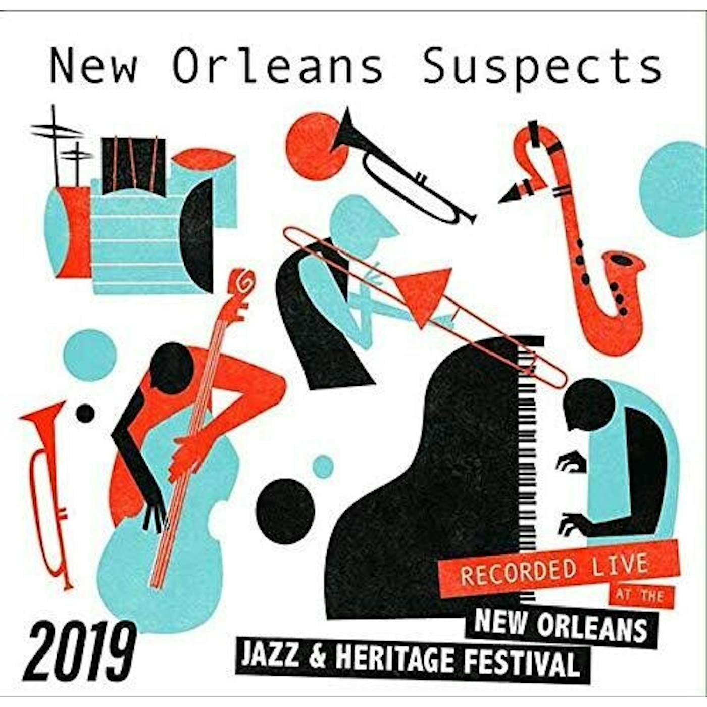 The New Orleans Suspects LIVE AT JAZZFEST 2019 CD