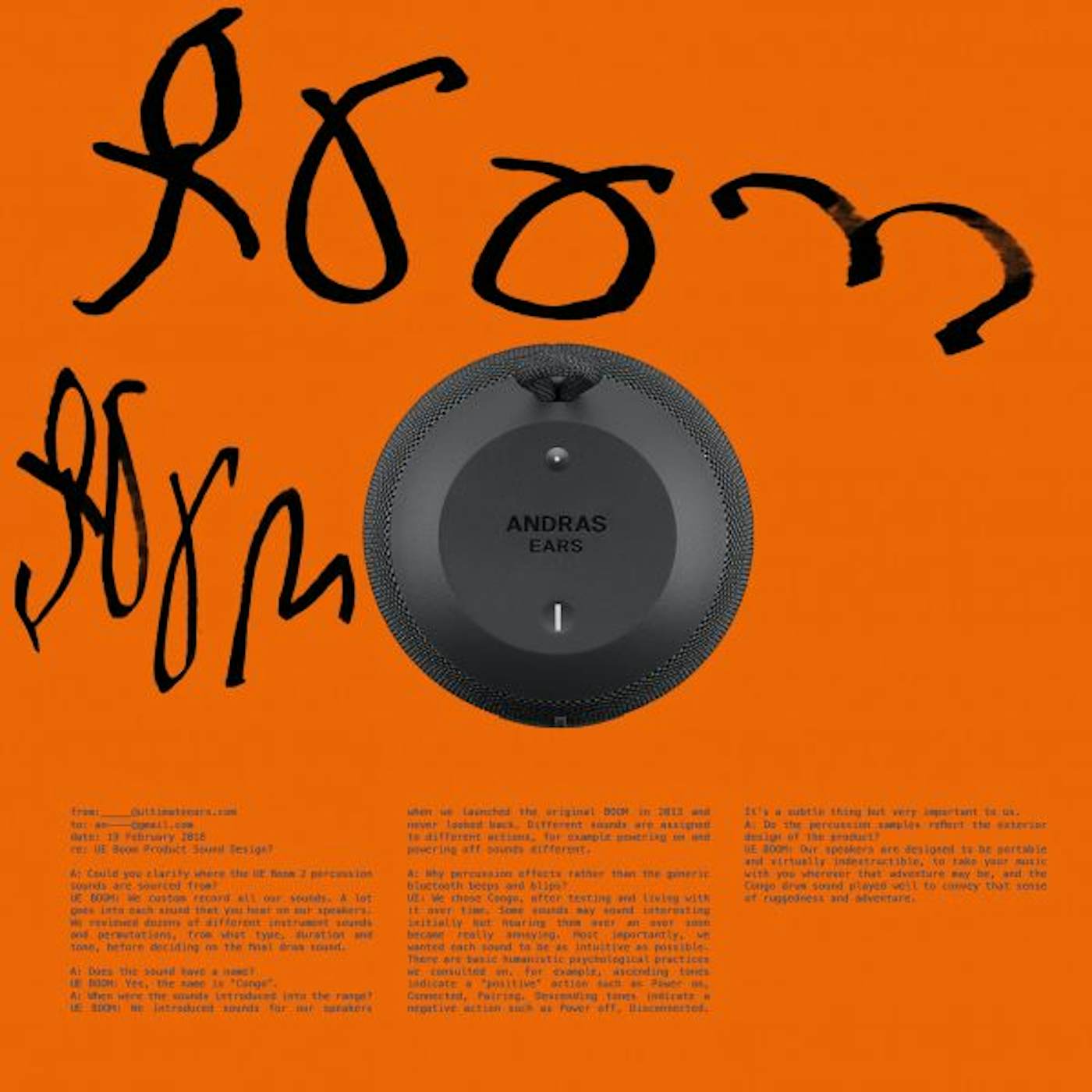 Andras Boom Boom Vinyl Record