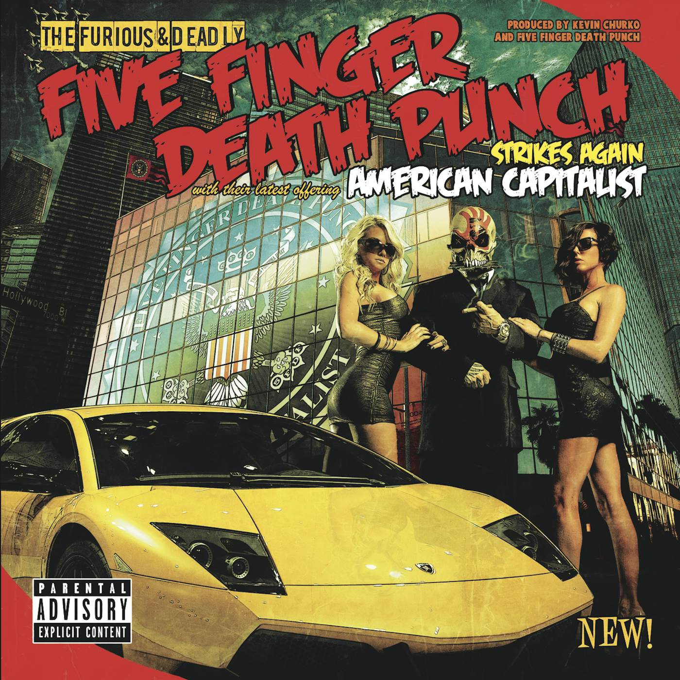 Five Finger Death Punch American Capitalist Vinyl Record