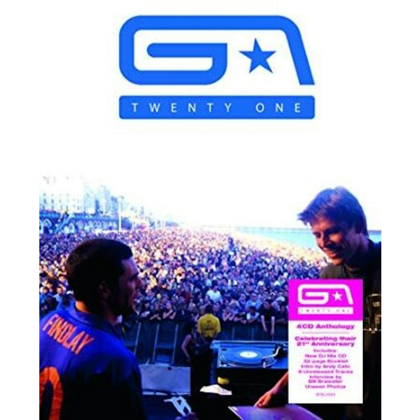 Groove Armada 21 YEARS CD