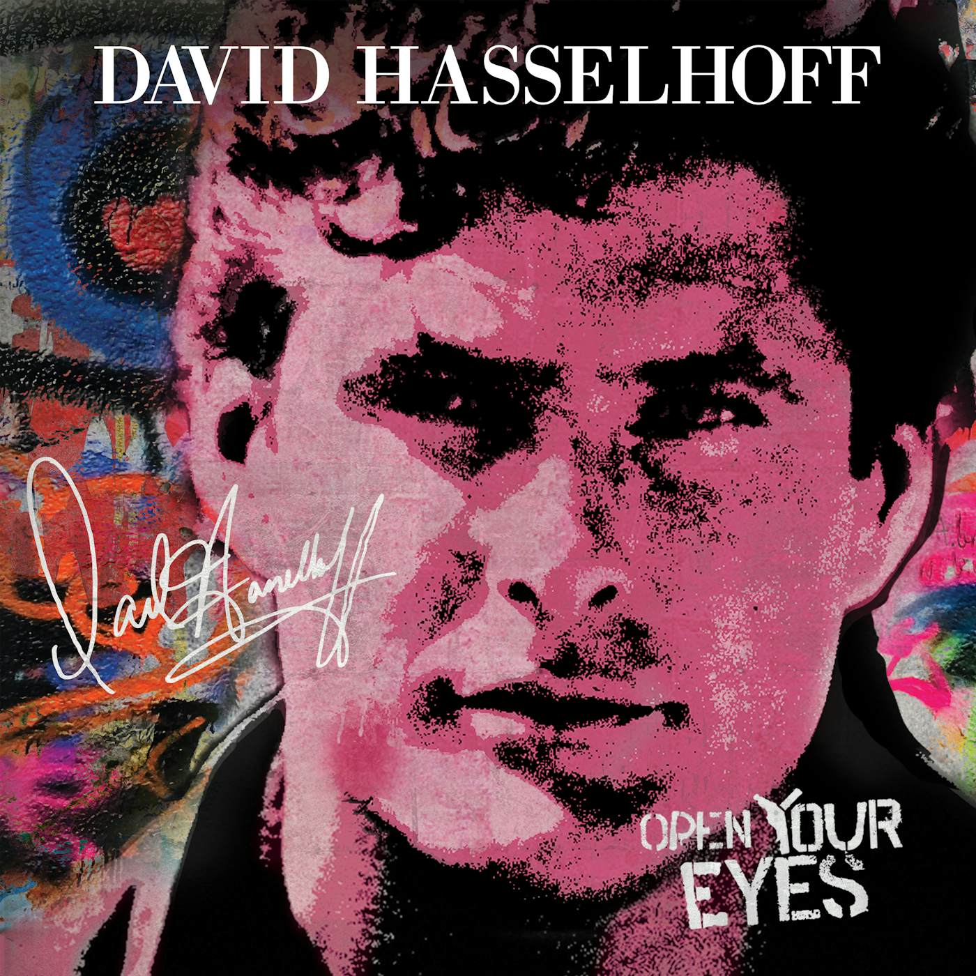 David Hasselhoff Open Your Eyes Vinyl Record