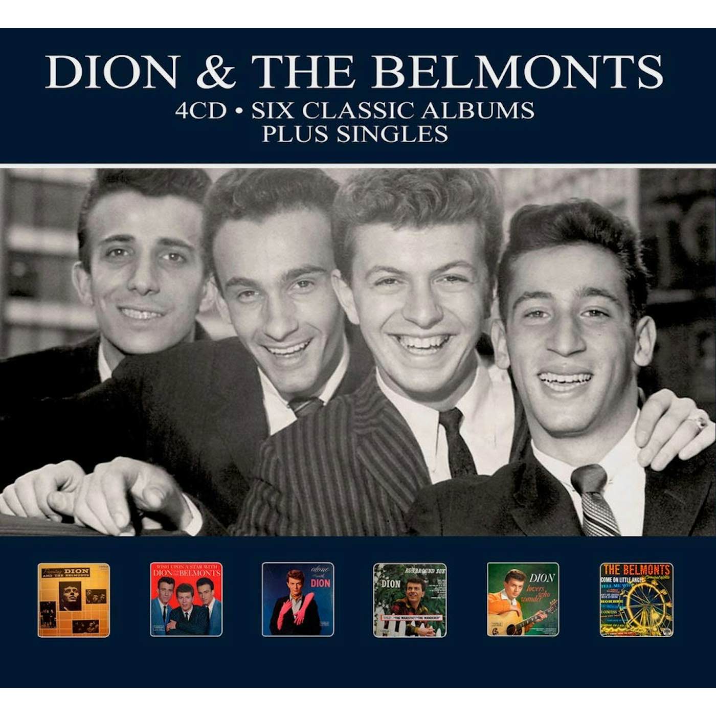 Dion & The Belmonts SIX CLASSIC ALBUMS PLUS SINGLES CD
