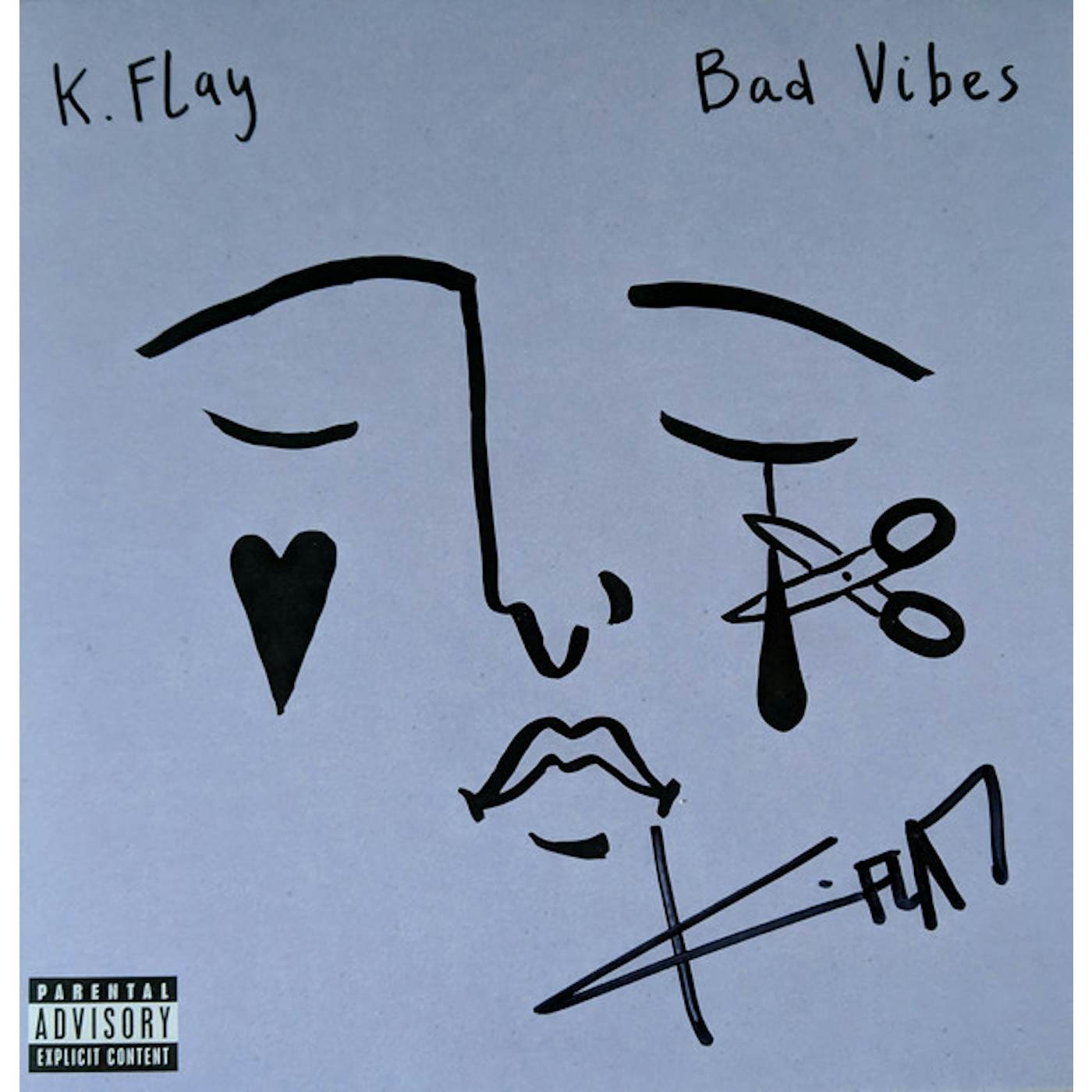K.Flay BAD VIBES / GOOD NEWS Vinyl Record