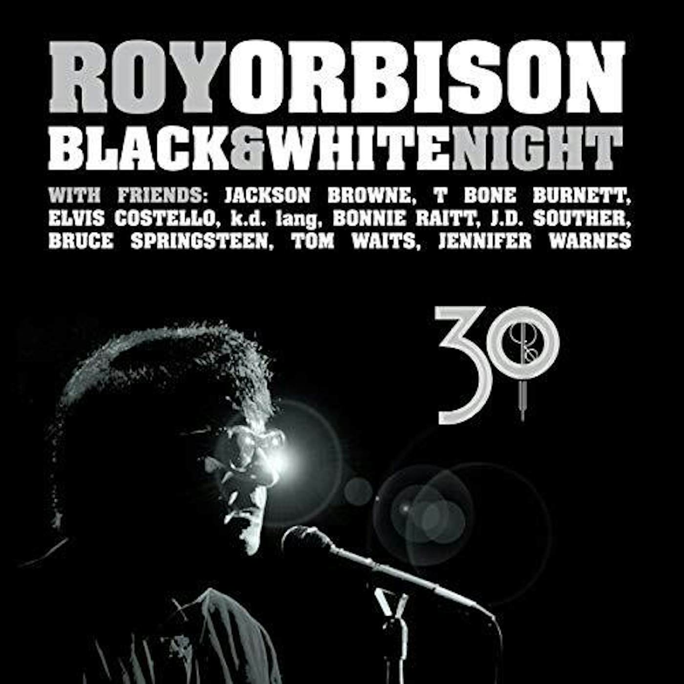 Roy Orbison BLACK & WHITE NIGHT 30 Vinyl Record