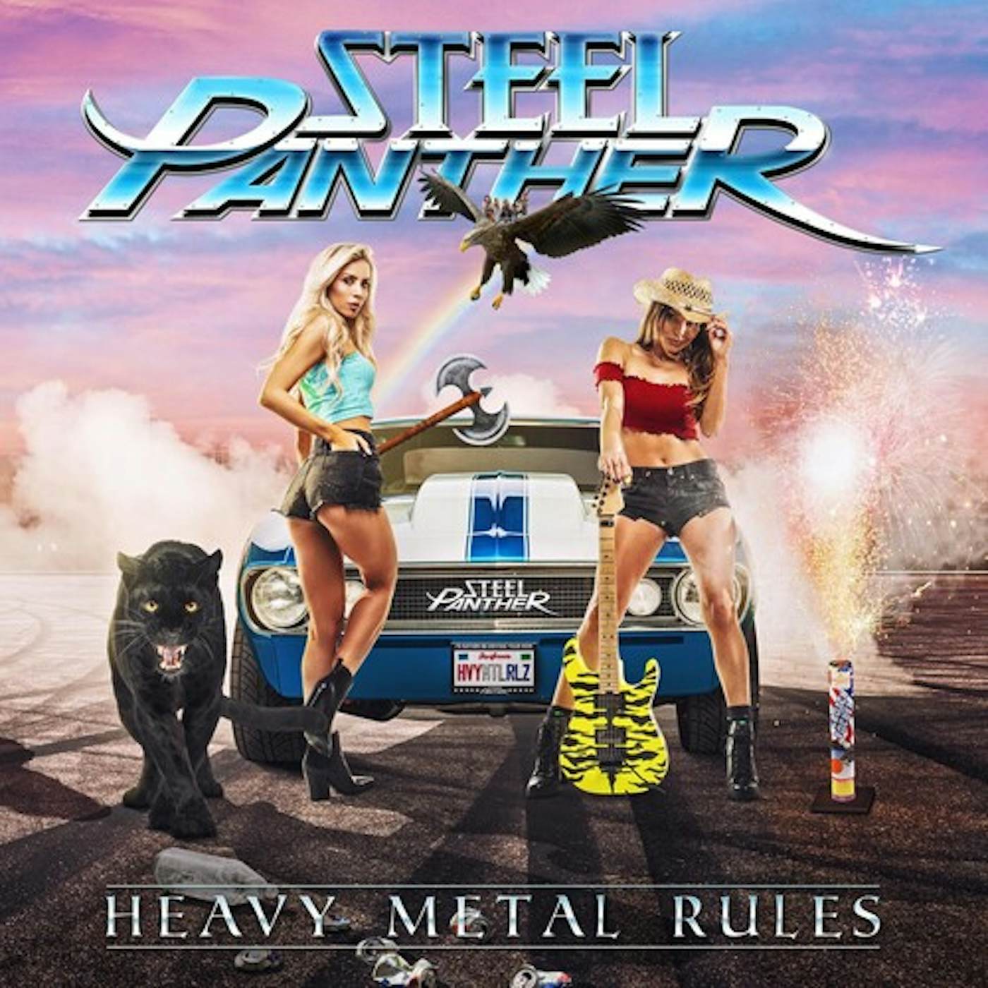 Steel Panther Heavy Metal Rules Vinyl Record