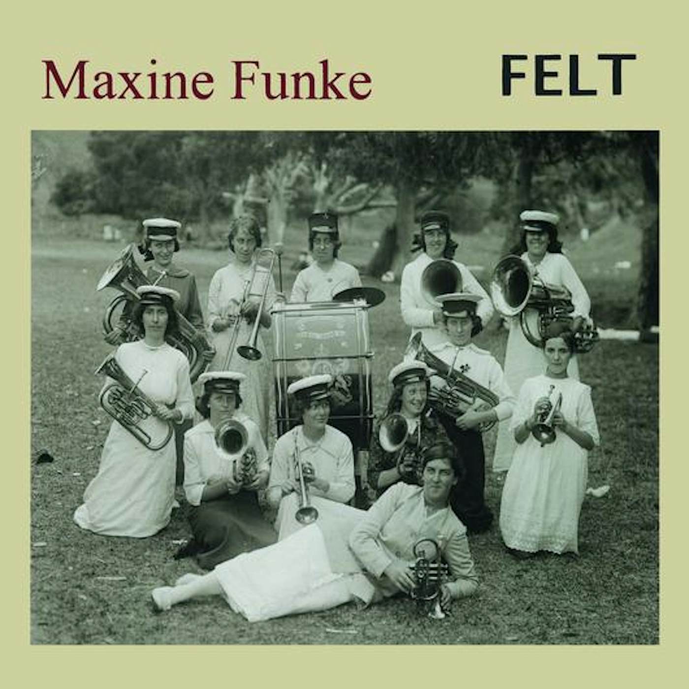 Maxine Funke Felt Vinyl Record