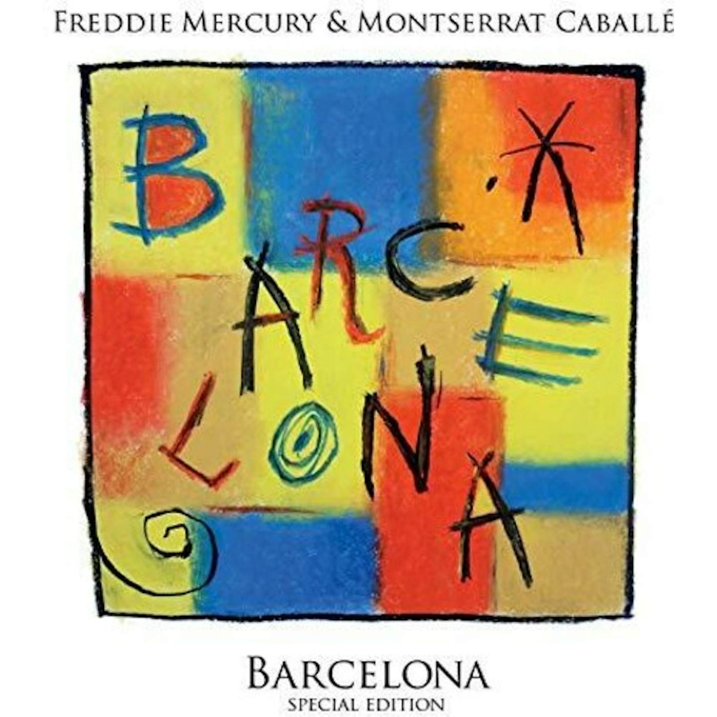 Freddie Mercury Barcelona Vinyl Record