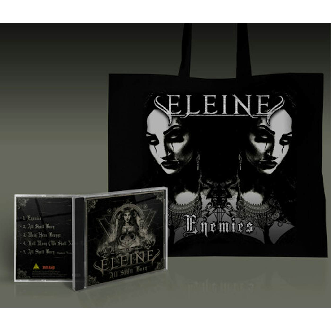 Eleine ALL SHALL BURN + TOTE BAG CD