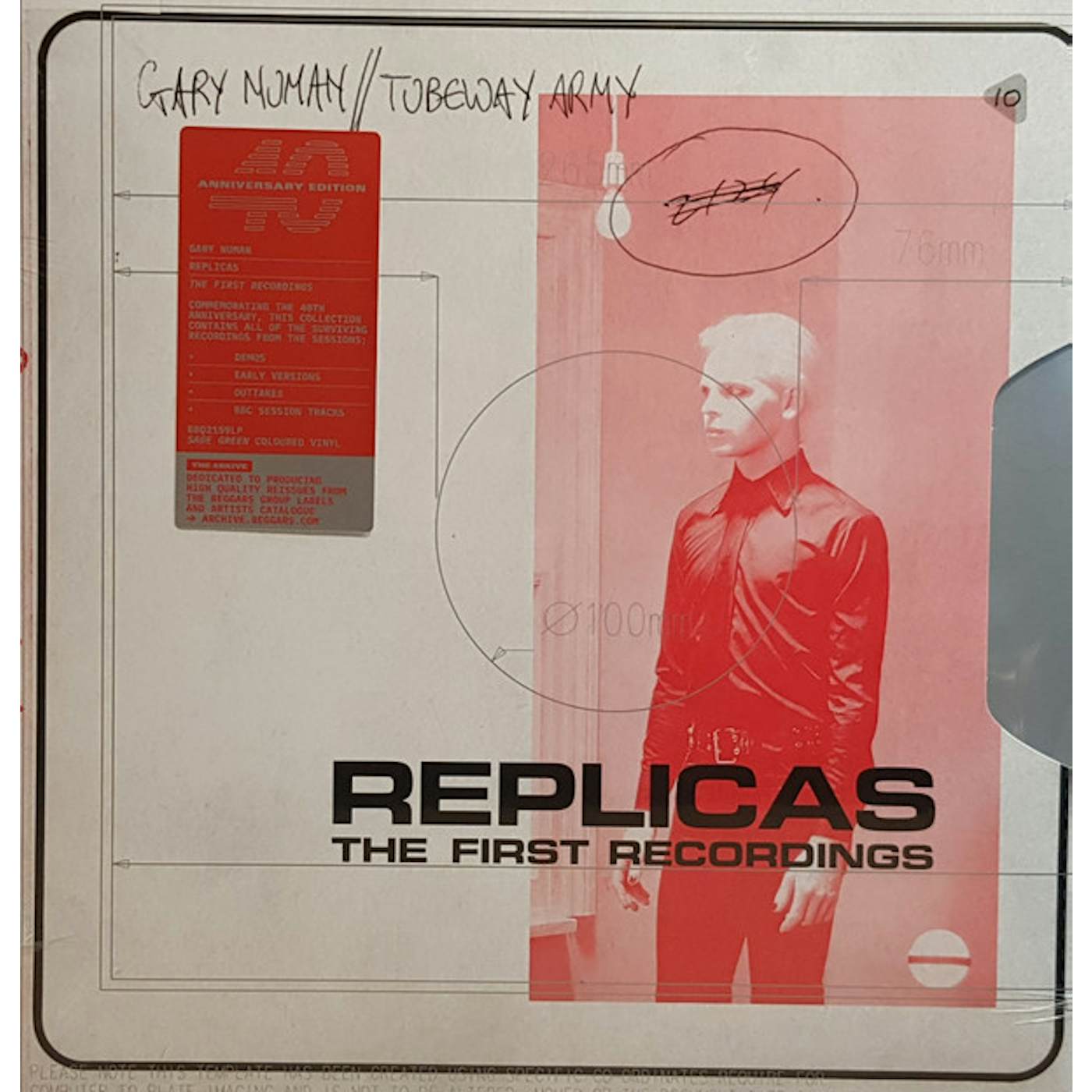 Gary Numan REPLICAS - THE FIRST RECORDINGS CD