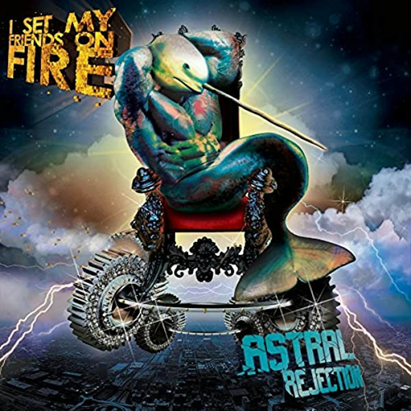 I Set My Friends On Fire ASTRAL REJECTION PICTURE DISC Vinyl Record