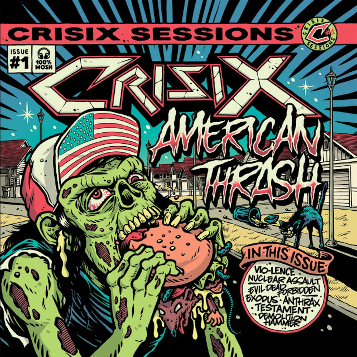 Crisix SESSIONS : #1 AMERICAN THRASH' CD