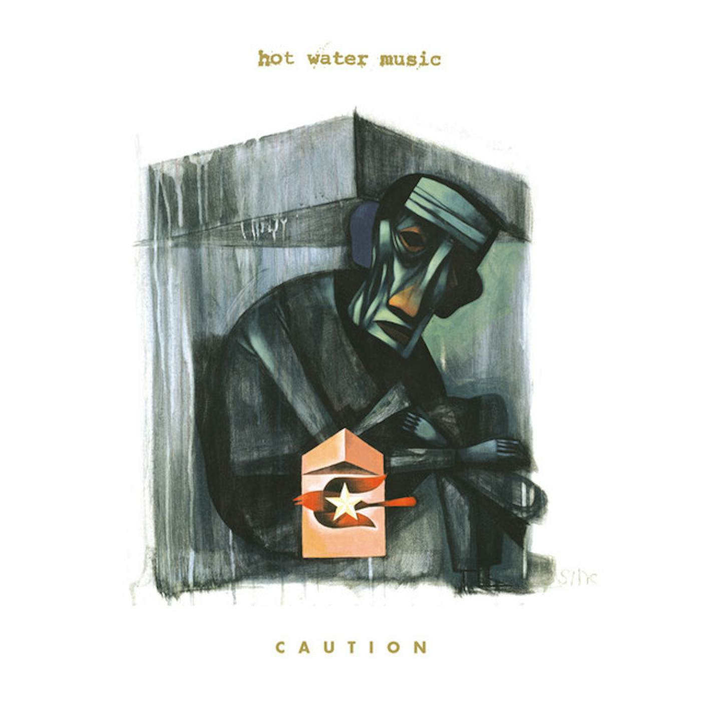 Hot Water Music CAUTION (TRANS CLR W RED) Vinyl Record