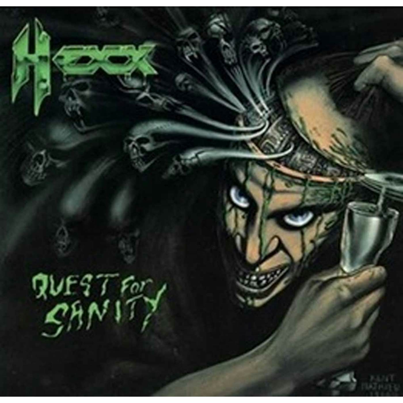 Hexx QUEST FOR SANITY & WATERY GRAVES Vinyl Record