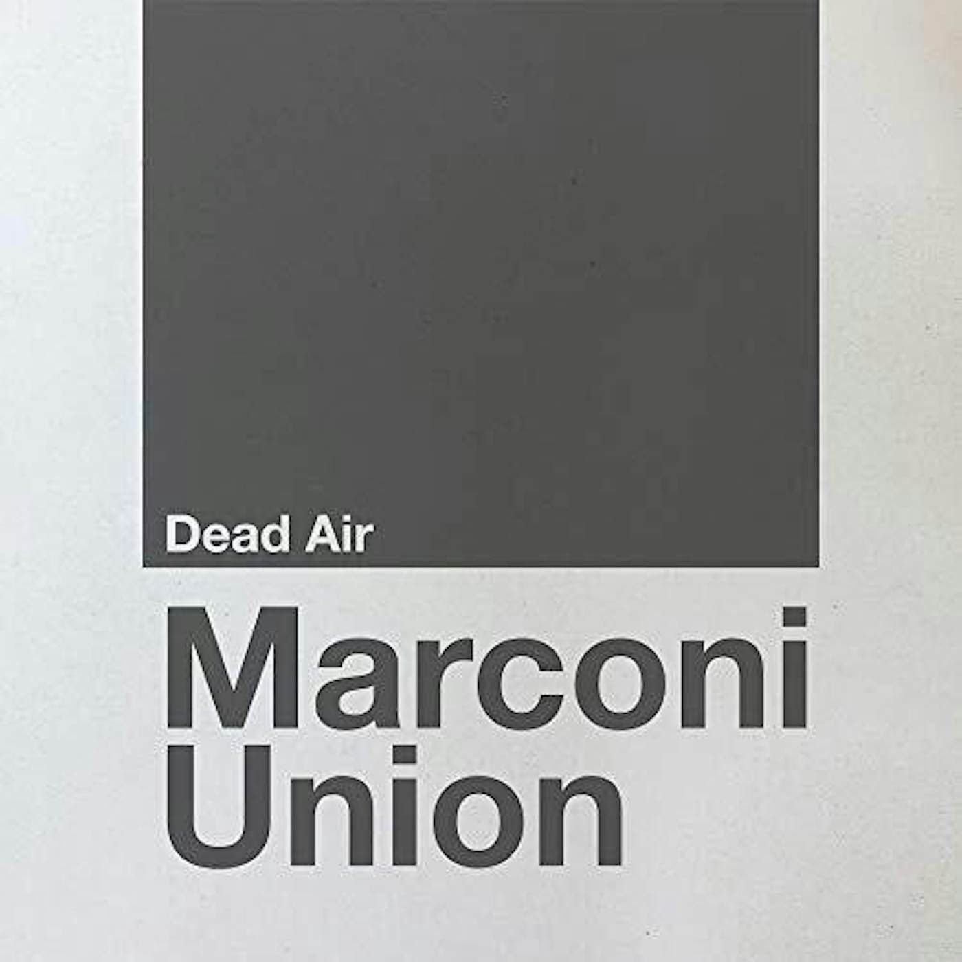 Marconi Union Dead Air Vinyl Record