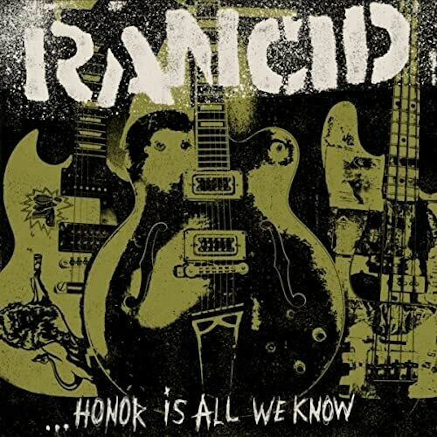 Rancid HONOR IS ALL WE KNOW (TRANS BLUE) Vinyl Record