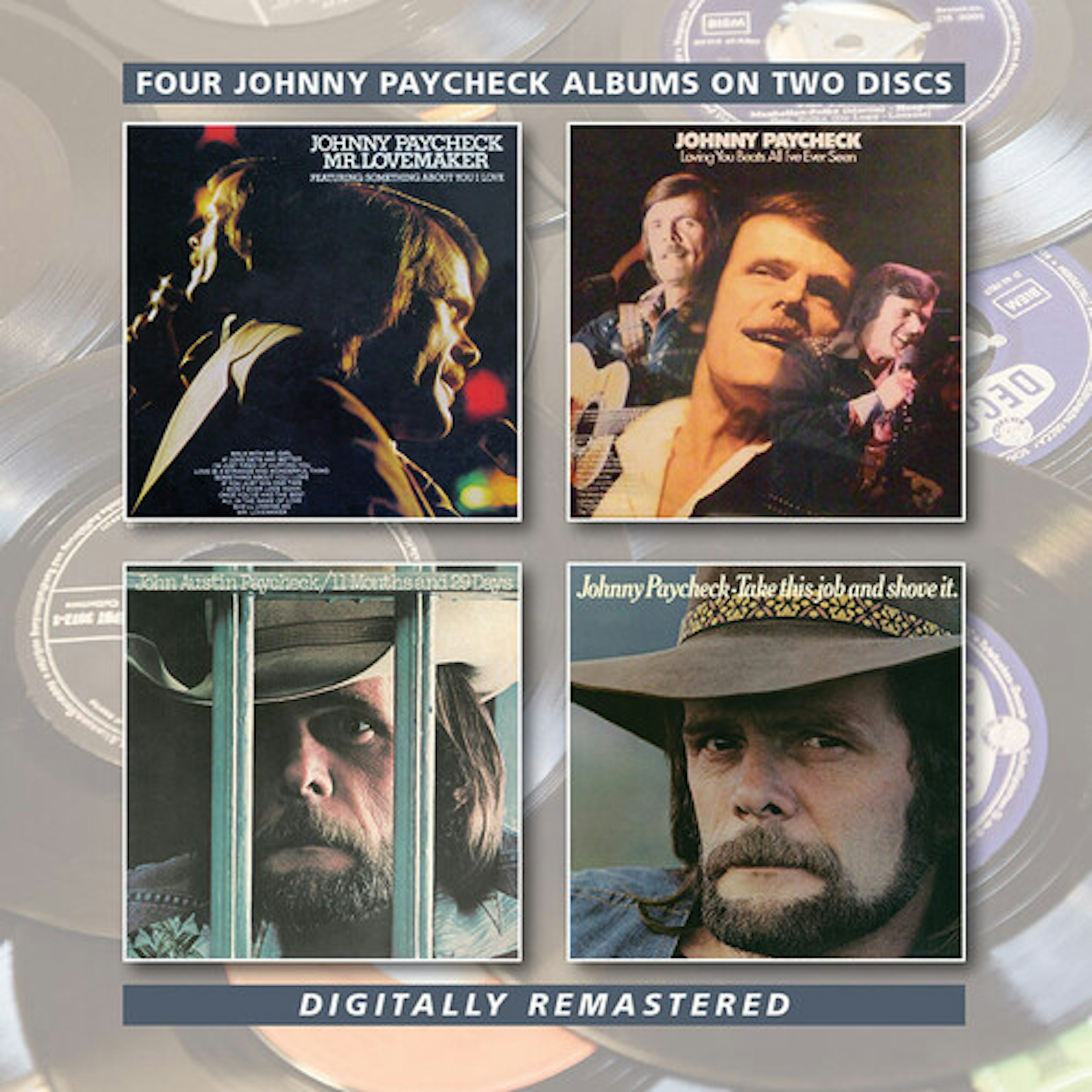 Johnny Paycheck MR LOVEMAKER / LOVING YOU BEATS ALL I'VE EVER SEEN CD