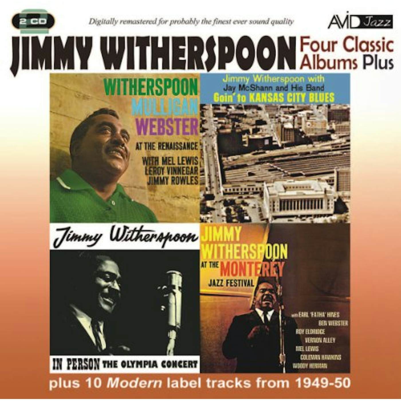 Jimmy Witherspoon GOIN TO KANSAS CITY BLUES CD