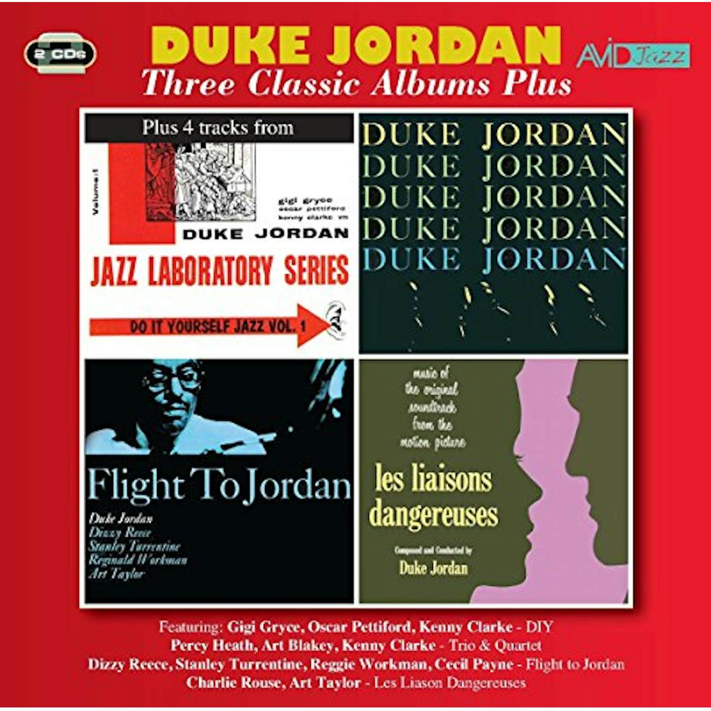 Duke Jordan TRIO & QUARTET / FLIGHT TO JORDAN CD
