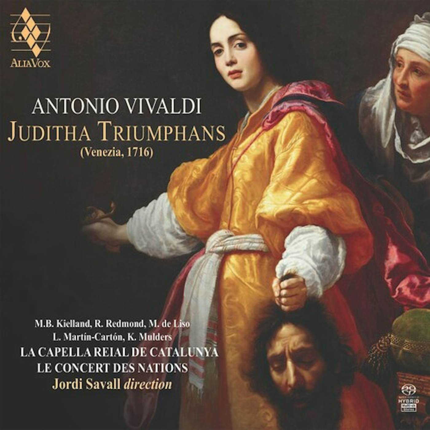 Jordi Savall VIVALDI: JUDITHA TRIUMPHANS CD