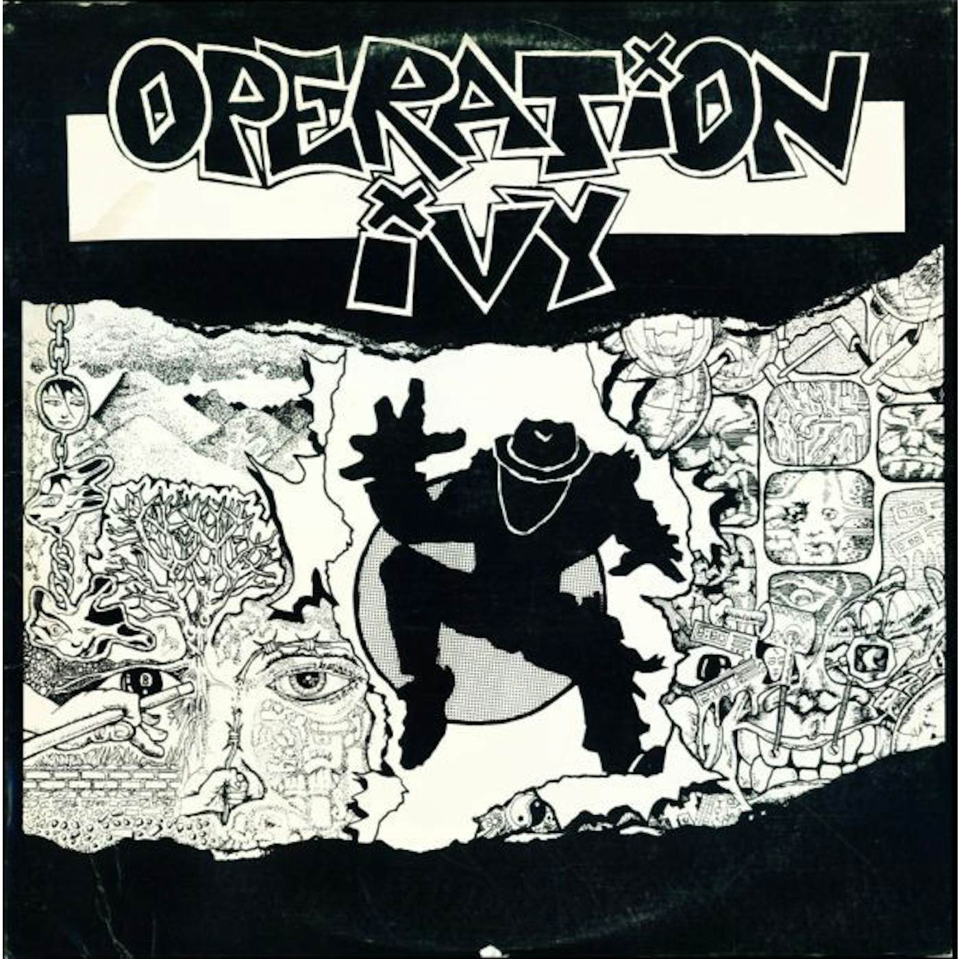 Operation Ivy Energy (Clear w/ Black Smoke) Vinyl Record