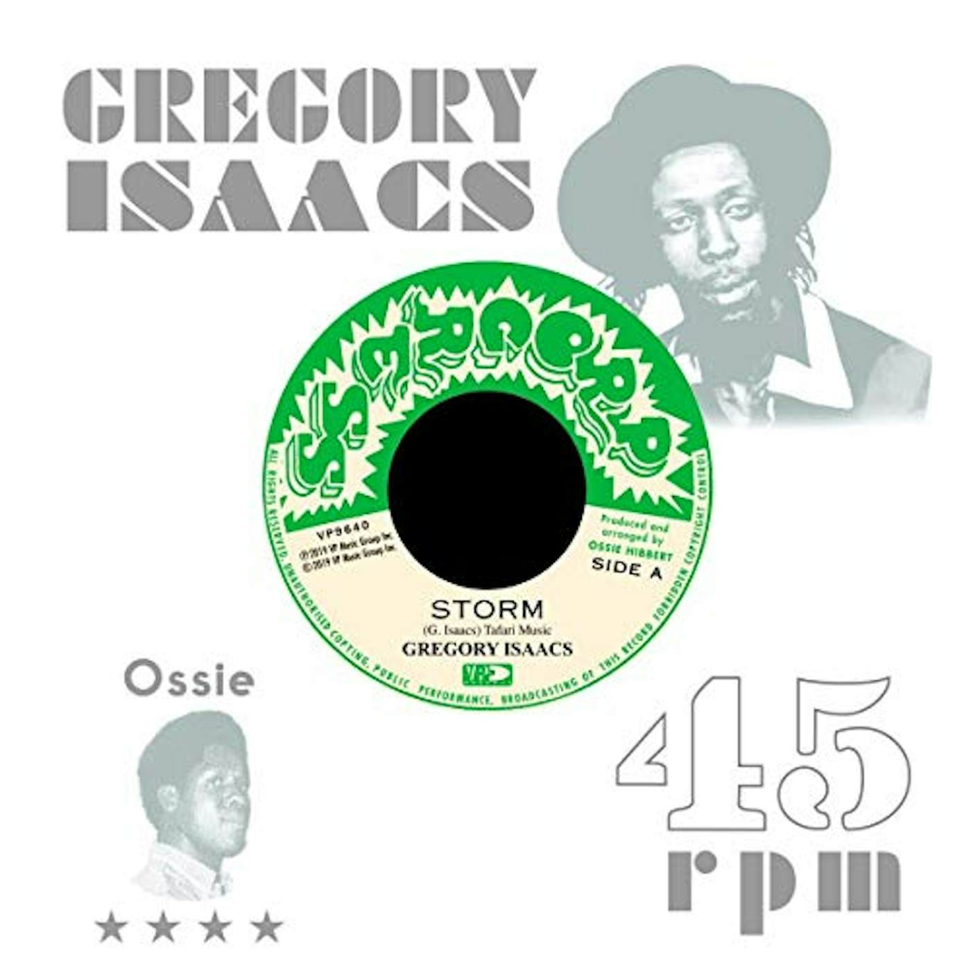 Gregory Isaacs STORM Vinyl Record