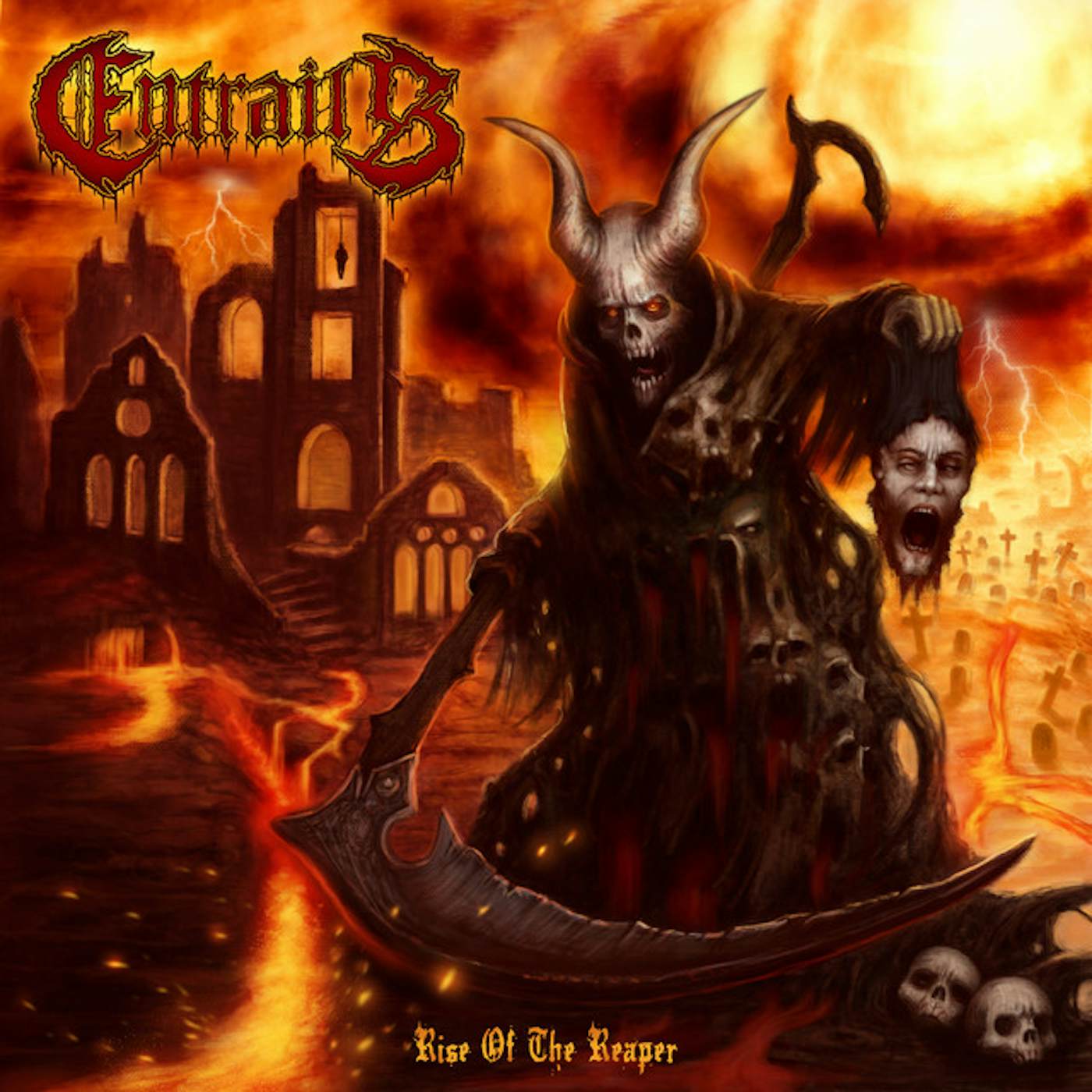 Entrails Rise of the Reaper Vinyl Record