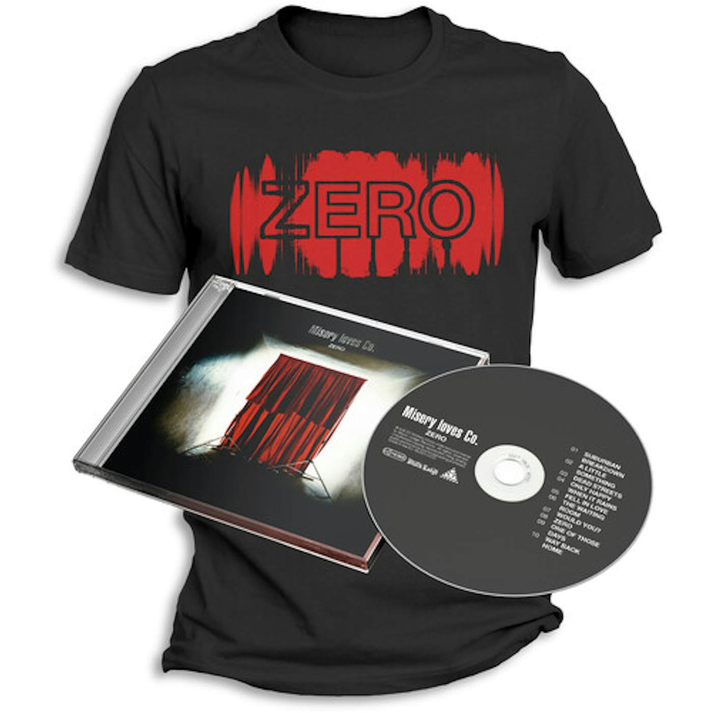Misery Loves Co. ZERO + T-SHIRT (L) CD