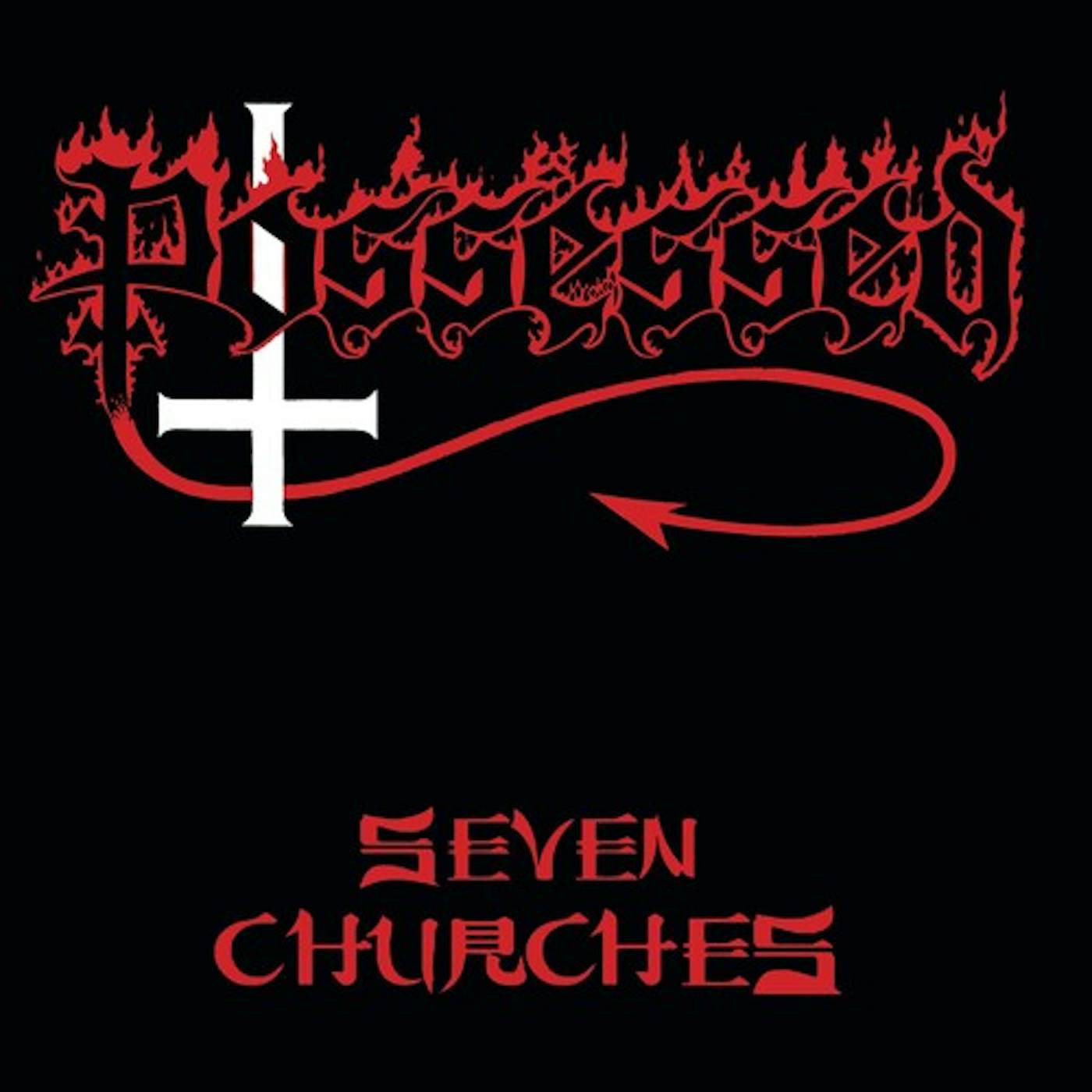 Possessed Seven Churches Vinyl Record