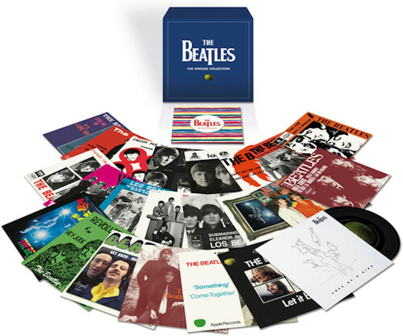 The Beatles SINGLES COLLECTION Vinyl Record (Box Set)