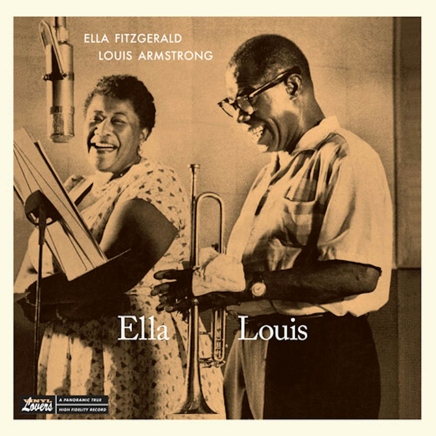 Ella Fitzgerald & Louis Armstrong LP - Ella & Louis (Ltd White Vinyl)