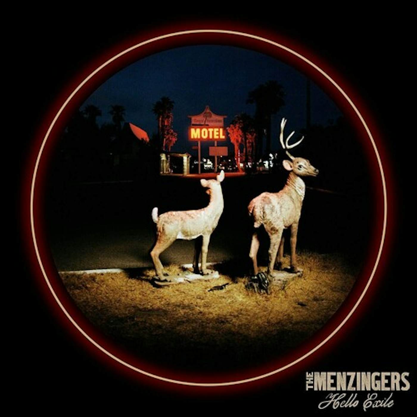 The Menzingers HELLO EXILE  (D2C) Vinyl Record - Blue Vinyl