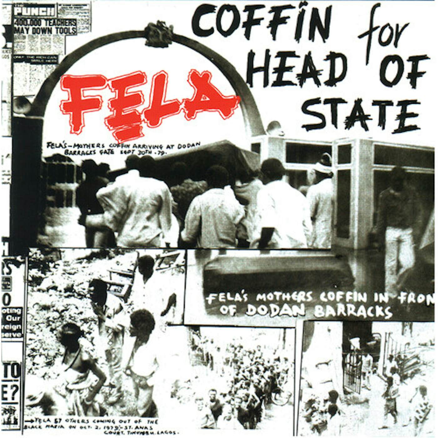 Fela Kuti Coffin for Head of State Vinyl Record