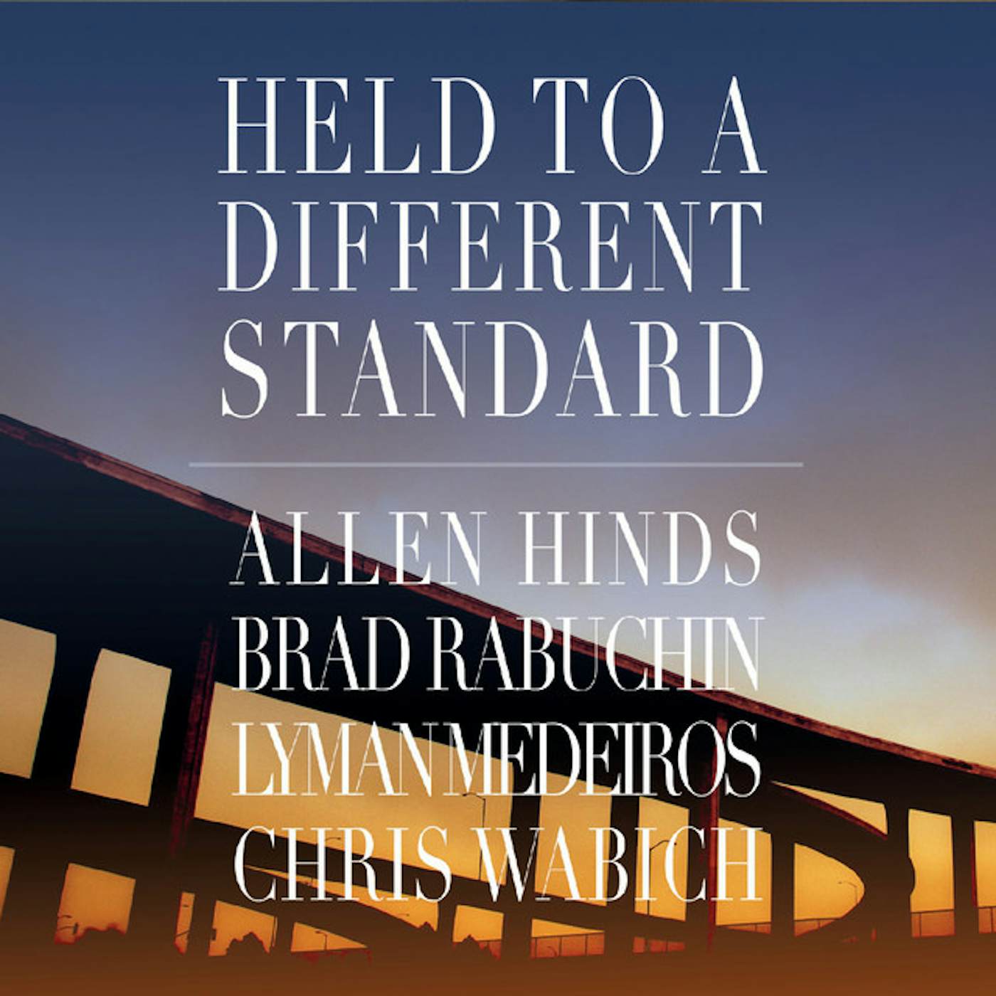 Allen Hinds HELD TO A DIFFERENT STANDARD CD