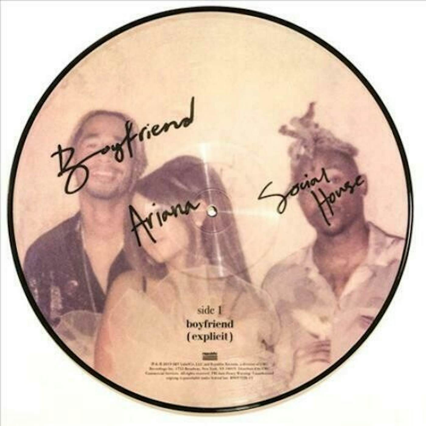 Social House Boyfriend (Picture Disc) Vinyl Record
