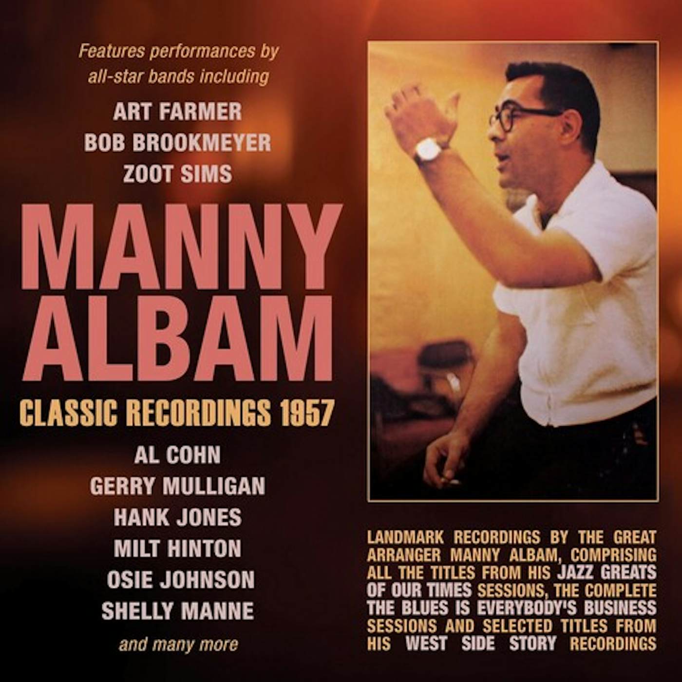 Manny Albam CLASSIC RECORDINGS 1957 CD
