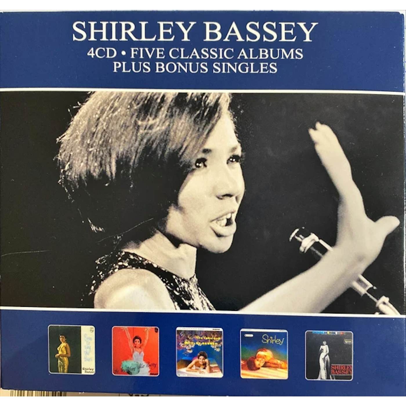 Shirley Bassey FIVE CLASSIC ALBUMS PLUS BONUS SINGLES CD