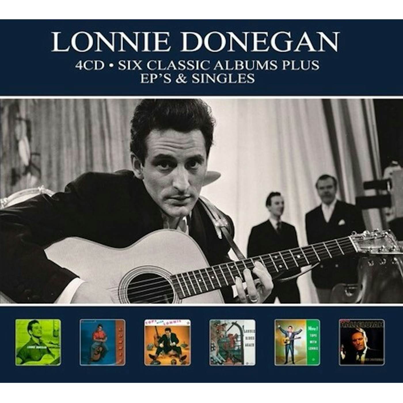 Lonnie Donegan SIX CLASSIC ALBUMS PLUS EPS & SINGLES CD
