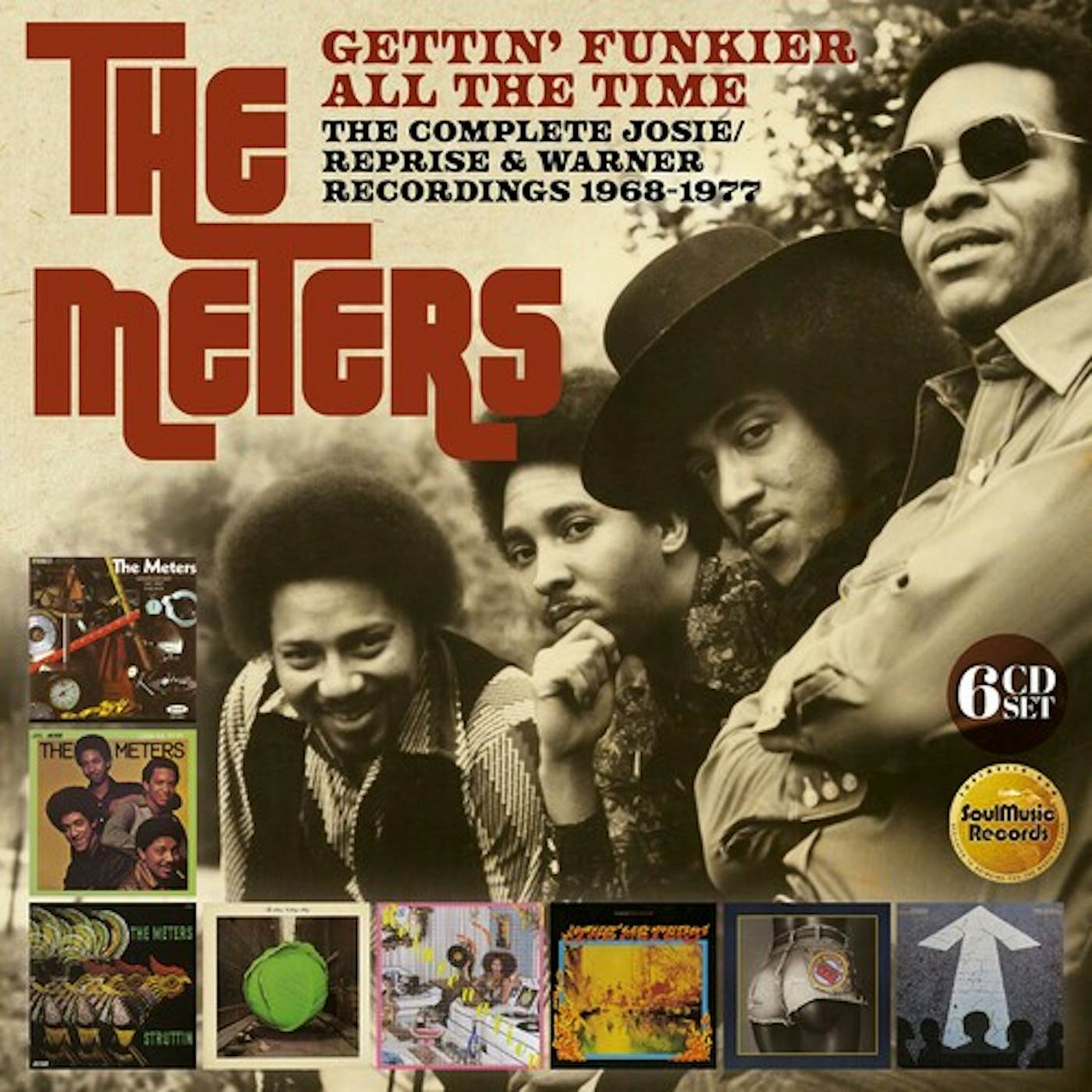 The Meters GETTIN FUNKIER ALL THE TIME: COMPLETE JOSIE CD