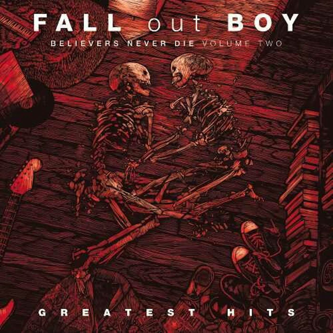 Fall Out Boy BELIEVERS NEVER DIE VOL 2 Vinyl Record