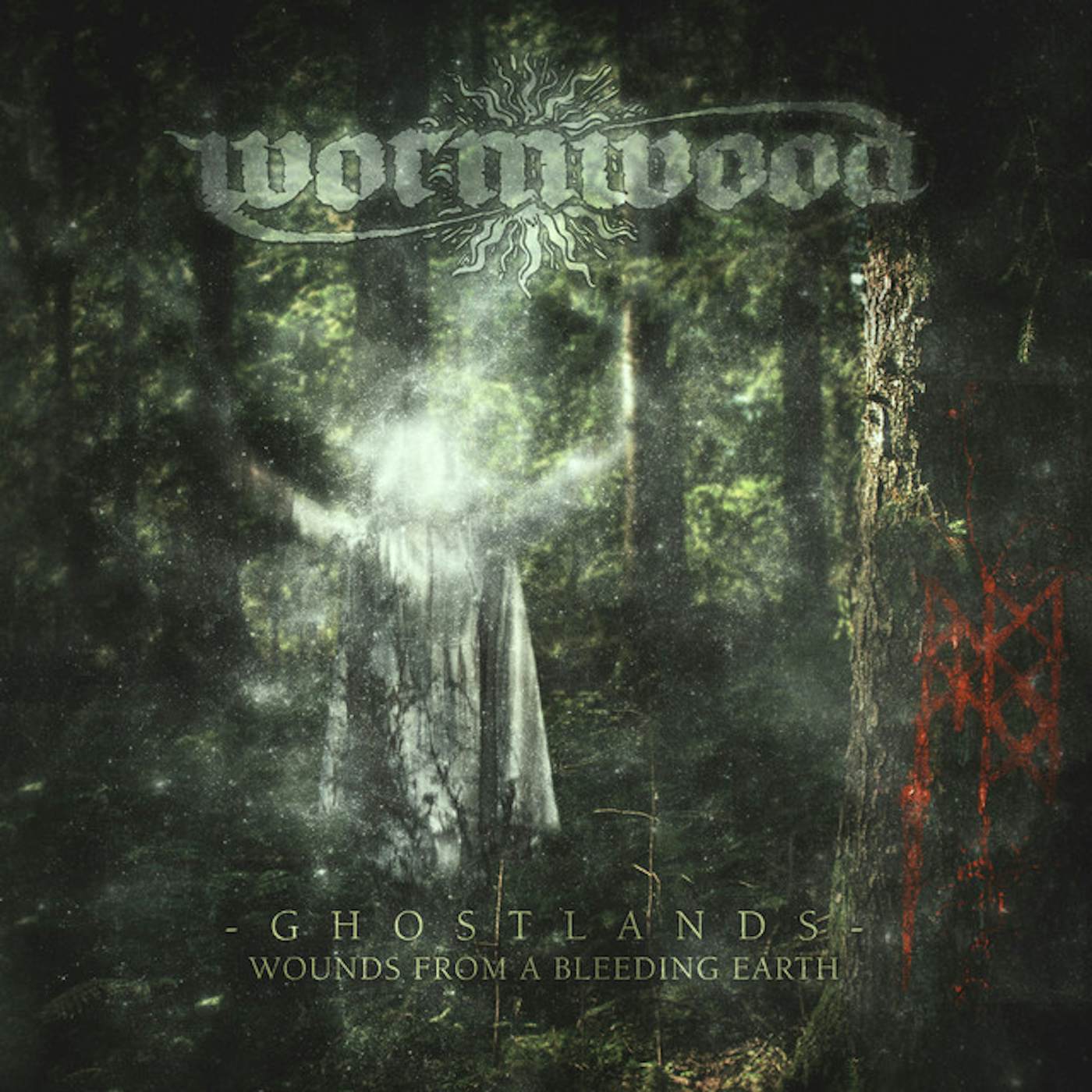 Wormwood GHOSTLANDS - WOUNDS FROM A BLEEDING EARTH CD