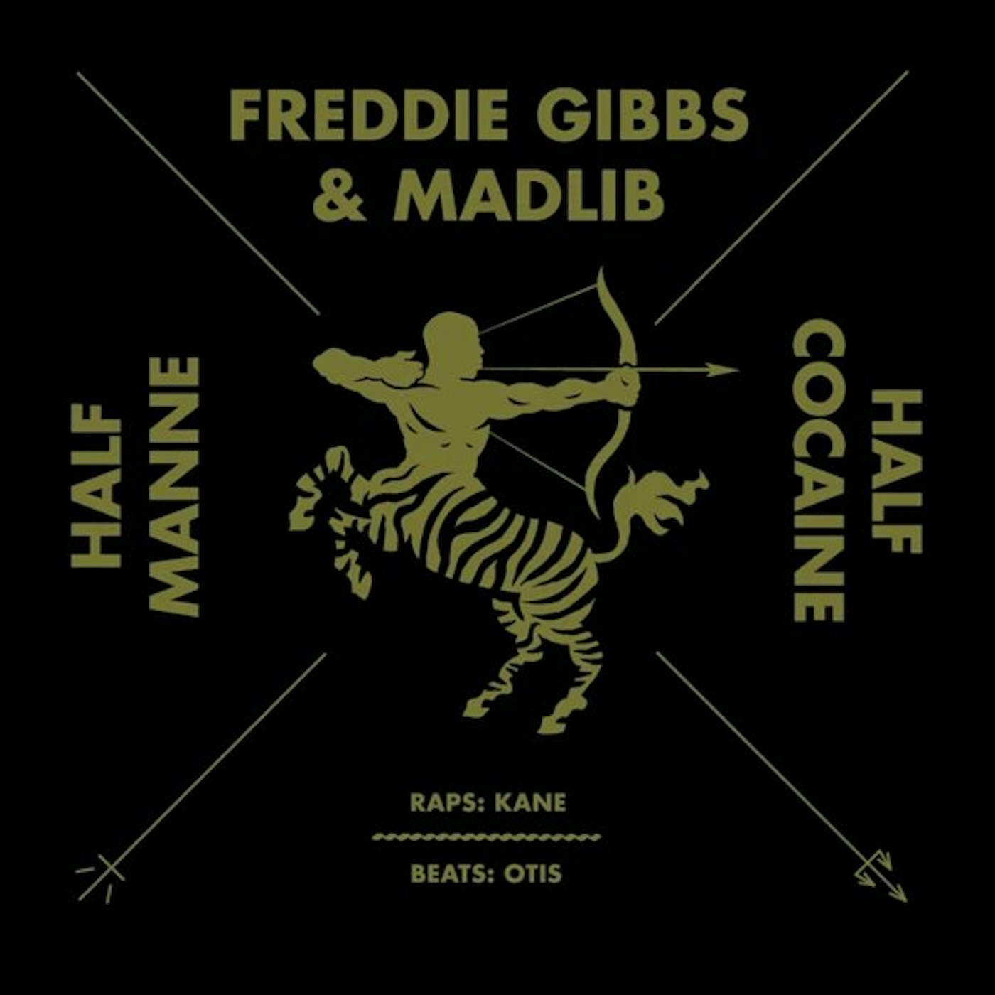Freddie Gibbs HALF MANNE HALF COCAINE Vinyl Record