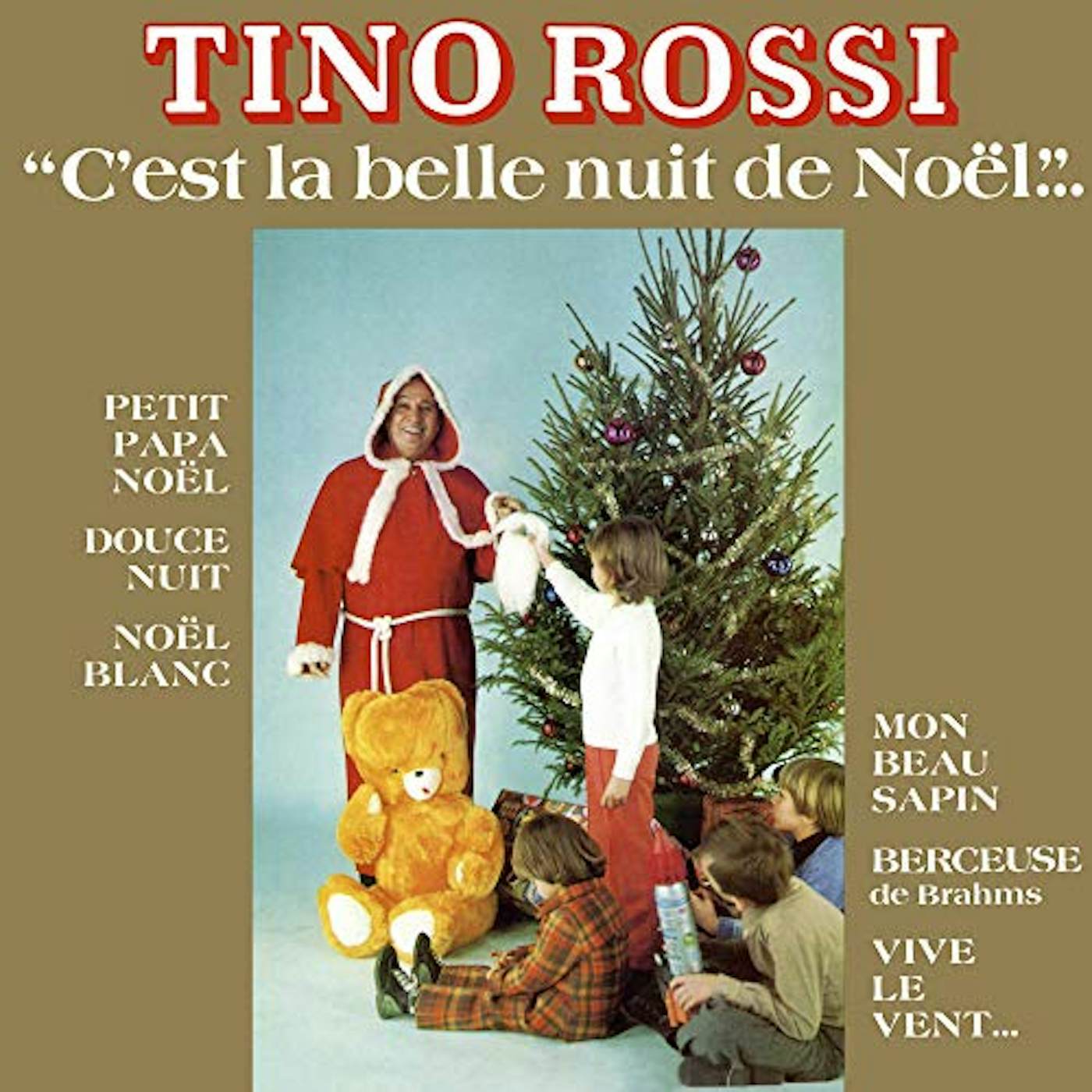 Tino Rossi CEST LA BELLE NUIT DE NOEL Vinyl Record